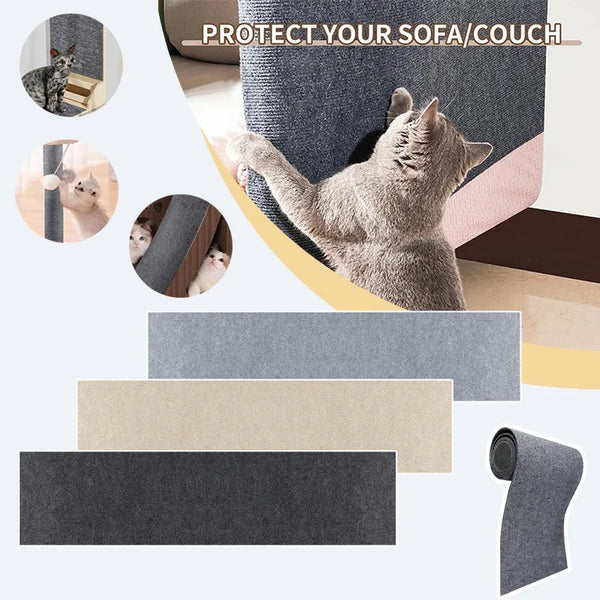 Self-Adhesive Carpet Cats Scratch Board