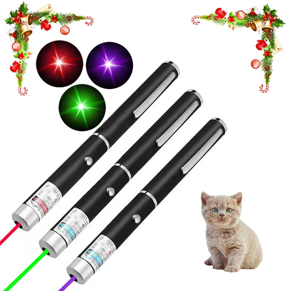 2-in-1 Mini Laser Pointer, LED Pet Training Flashlight